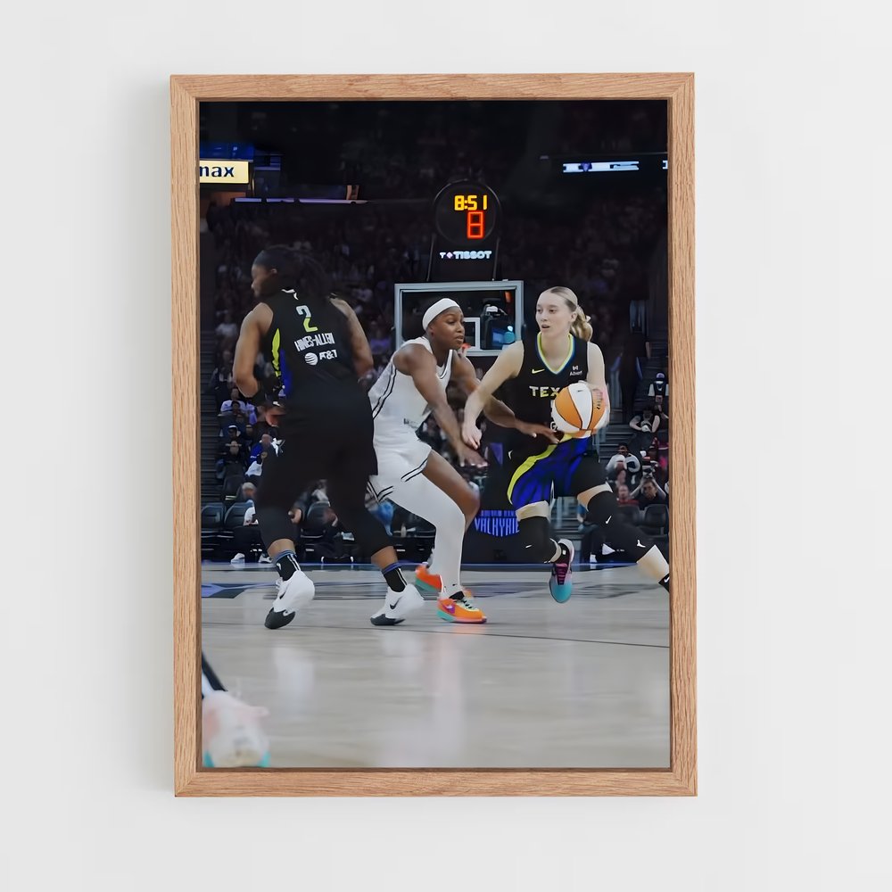 Poster Dallas wings – affiche Basketball (vue 4)
